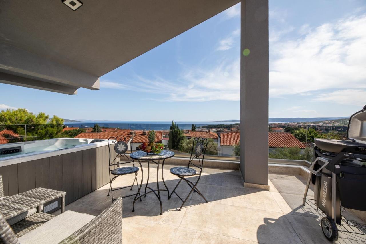 Luxury Villa Adria Apartments Đảo Krk Ngoại thất bức ảnh