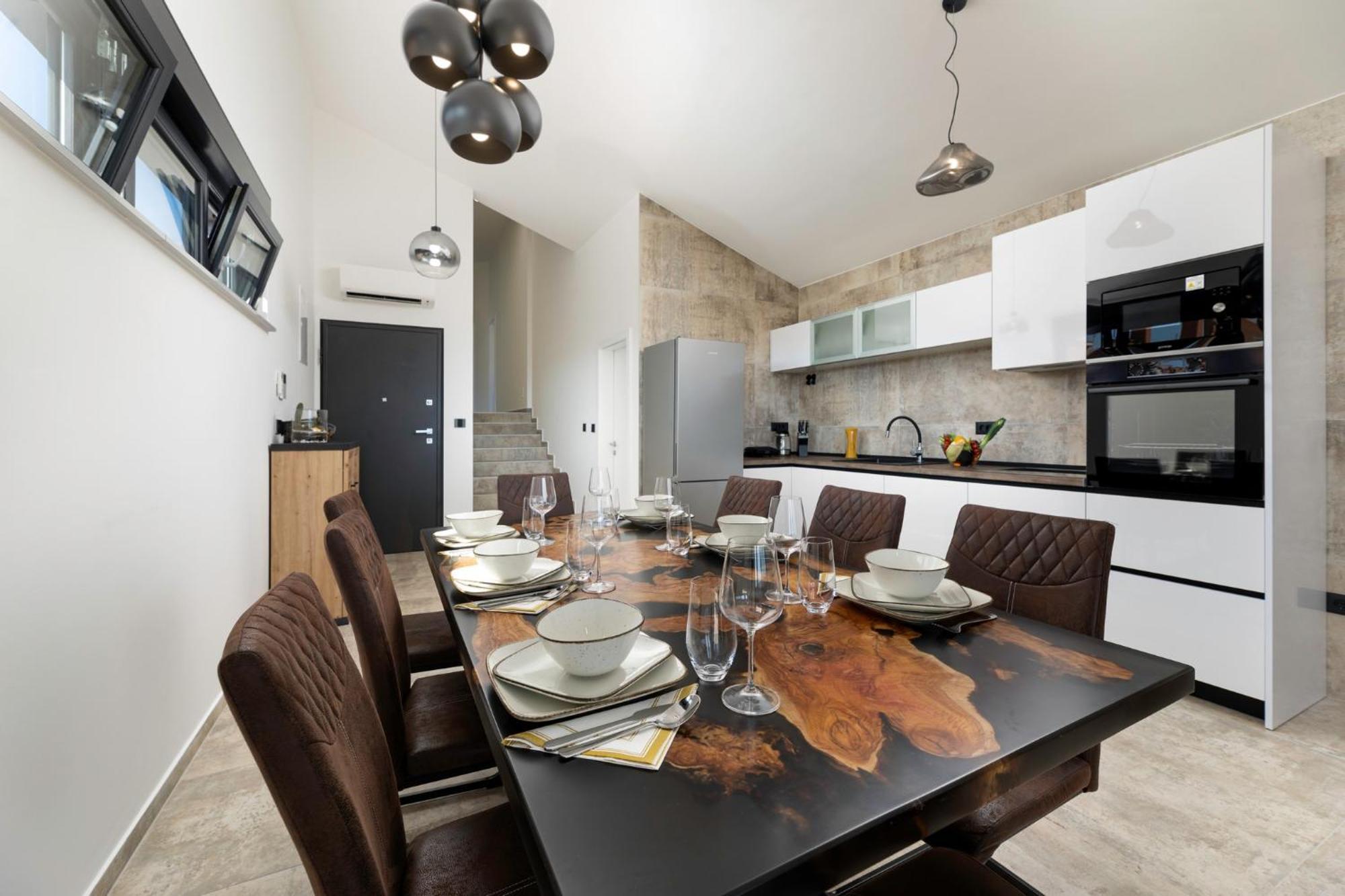 Luxury Villa Adria Apartments Đảo Krk Ngoại thất bức ảnh