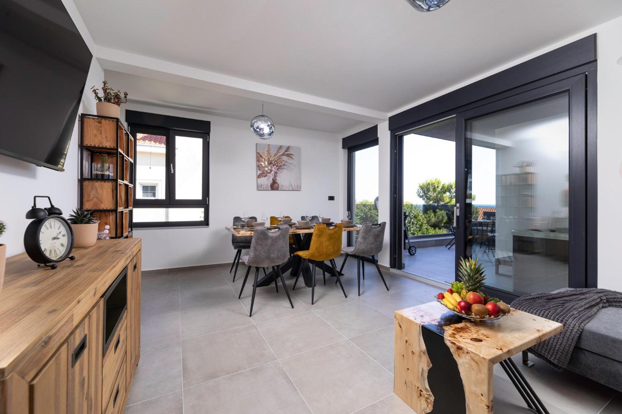 Luxury Villa Adria Apartments Đảo Krk Ngoại thất bức ảnh