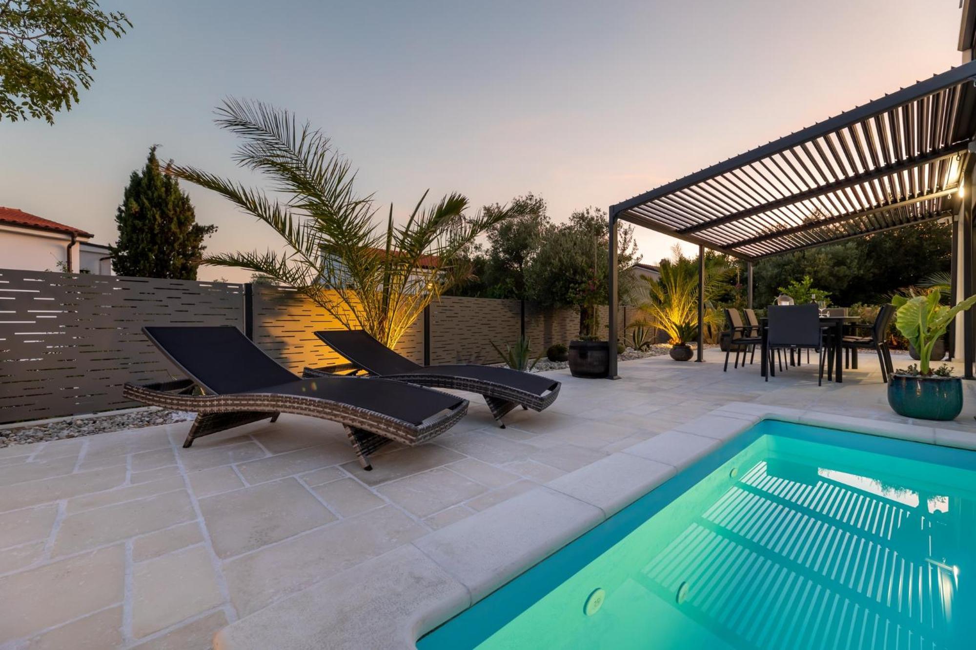 Luxury Villa Adria Apartments Đảo Krk Ngoại thất bức ảnh
